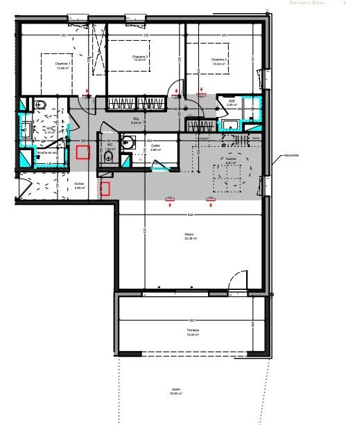 
                                                Vente
                                                 Bel appartement T4 de plus de 100m2 à Capbreton