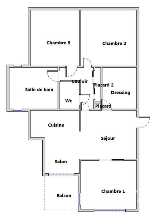 
                                                Colocation
                                                 Belle chambre dans une colocation 73 m²