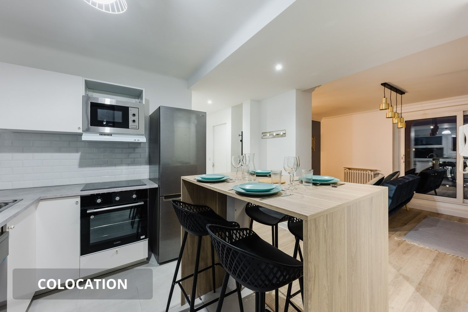 
                                                Colocation
                                                 Belle colocation meublé 1 chambre disponible