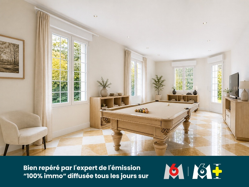 
                                                Vente
                                                 Belle propriété lumineuse, confort moderne, parc de 1.6 hectares