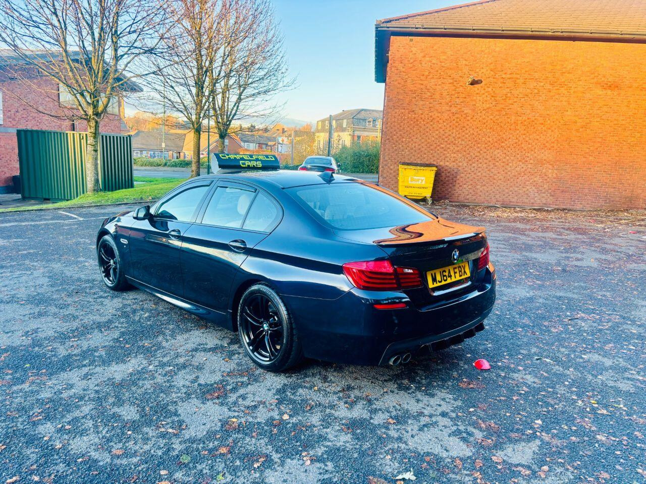 
                                                Voiture
                                                 BMW 5 SERIES 2.0 520d M Sport Saloon 4dr Diesel Auto Euro 6 (s/s) (190 ps) AUTO 55K MOT 9/26 FSH ULEZ