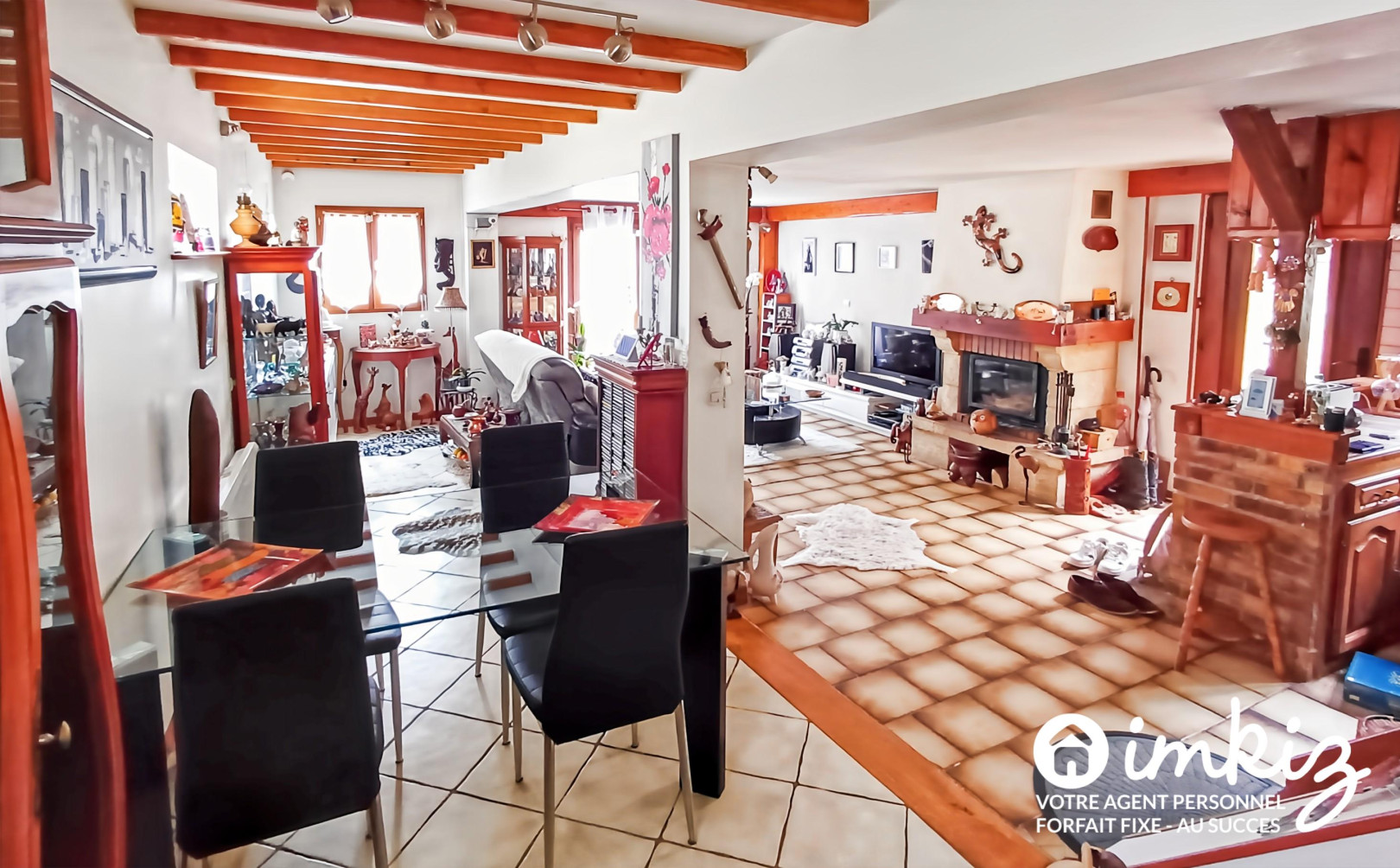 
                                                Vente
                                                 Bord de Seine, maison sur jardin paysagé