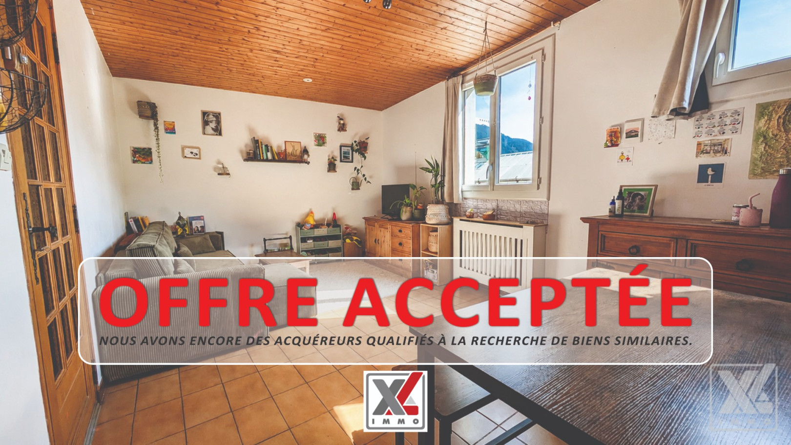 
                                                Vente
                                                 BRIANÇON – Joli T2 traversant de 51,79 m2 + Cave