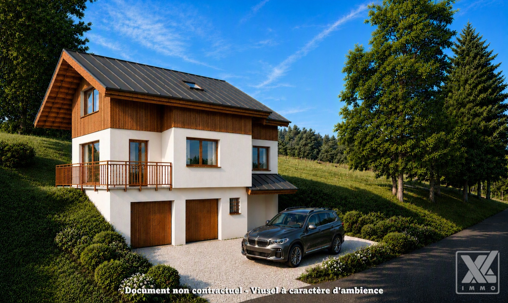 
                                                Vente
                                                 Briançon - Terrain à bâtir 994 m² - PC accordé