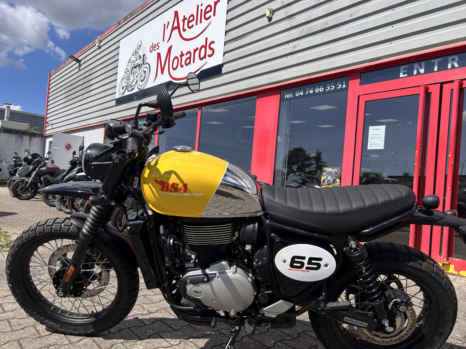 
                                                Moto - Scooter
                                                 BSA 😉 BSA 650 SCRAMBLER – ÉTAT NEUVE/ GARANTIE 3 ANS/ FAIBLE KM 1 KM 😉 2026