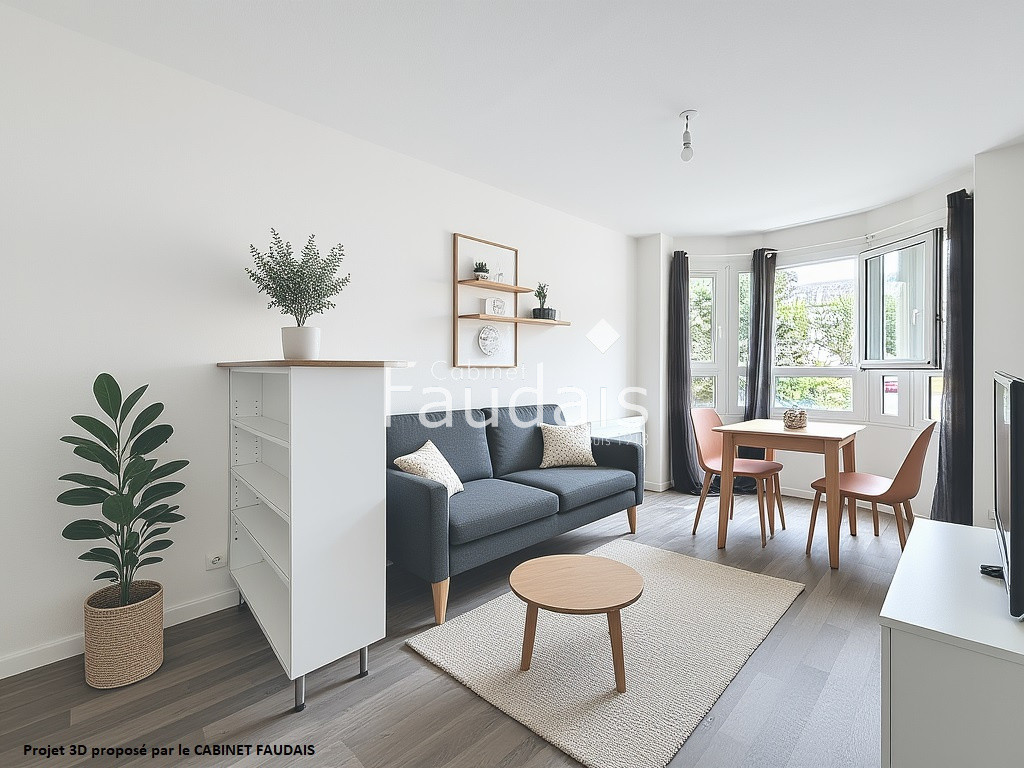 
                                                Vente
                                                 CAEN 2 pièces   proche Hôpital Privé Saint-Martin et Mémoria