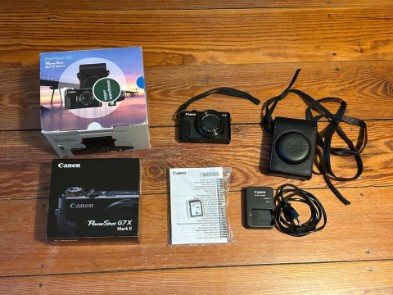 
                                                Photo
                                                 Canon g7x mark ii