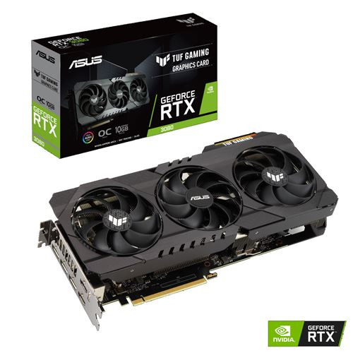 
                                                Informatique
                                                 Carte graphique Asus TUF-RTX3080-O10G-GAMING