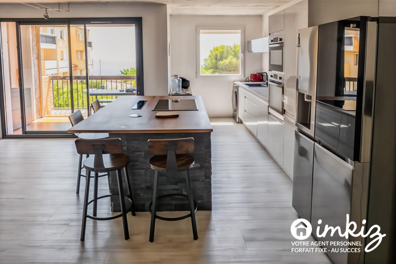 
                                                Vente
                                                 Cassis Vue Mer - T2/T3 70m² - Piscine - 2 Garages