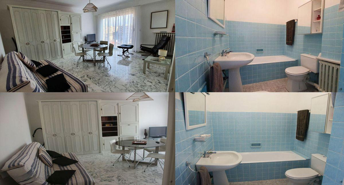 
                                                Location
                                                 Central, beau Studio (F1 35m2) meublé, très lumi