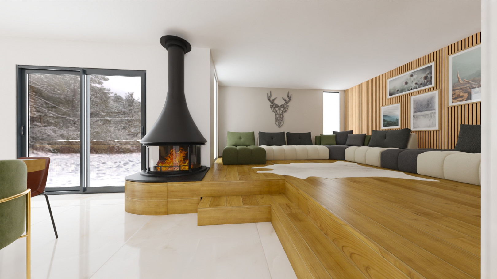 
                                                Vente
                                                 CHALET 140M2 AVEC VUE