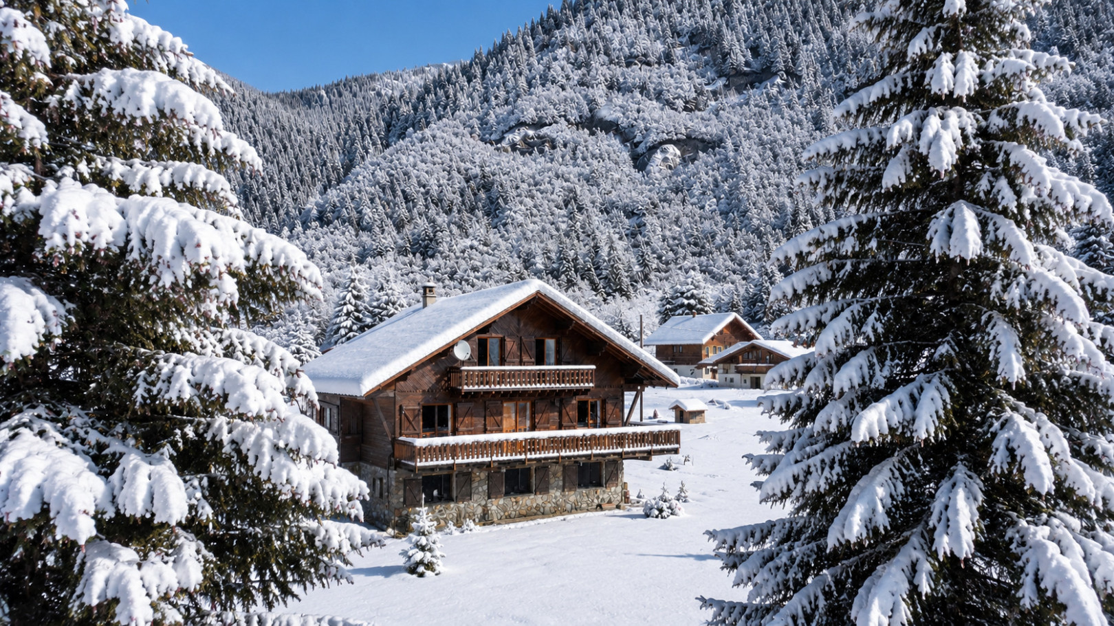 
                                                Vente
                                                 CHALET D'EXCEPTION à la Morte– 190 m²  Vue panoramique – Studio indépendant – Alpe du Grand Serre