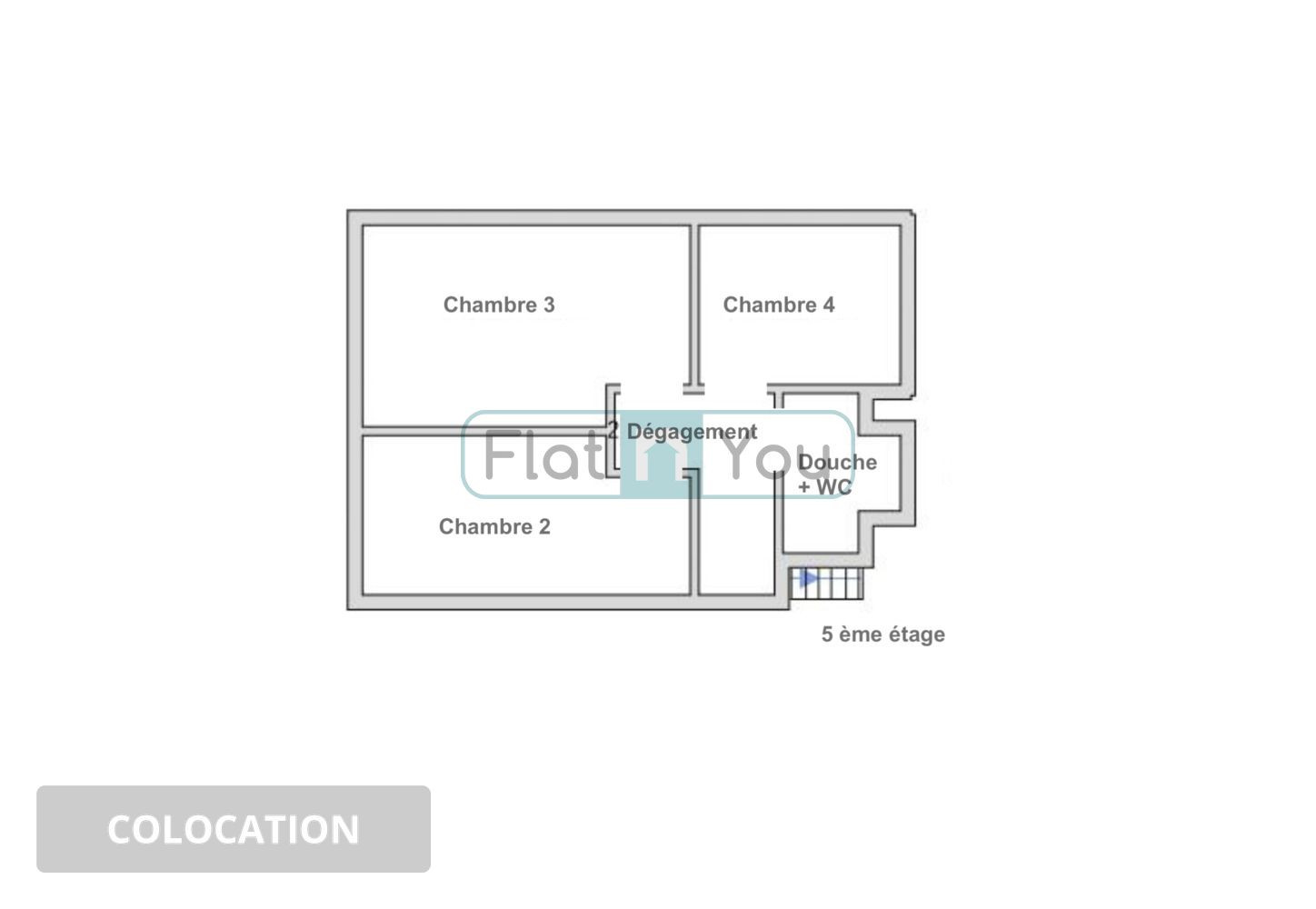 
                                                Colocation
                                                 Chambre 1 -  1 chambre disponible en colocation