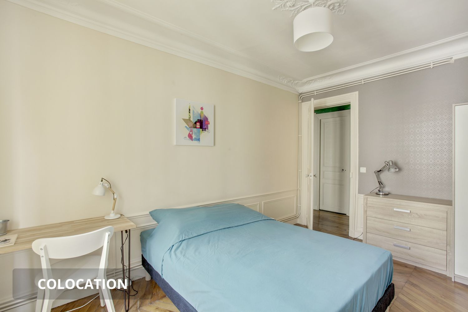 
                                                Colocation
                                                 Chambre 1 -  1 chambre disponible en colocation