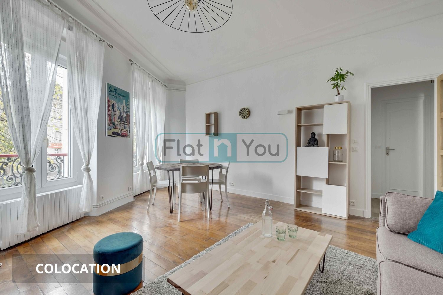 
                                                Colocation
                                                 Chambre 2 -  1 chambre disponible en colocation