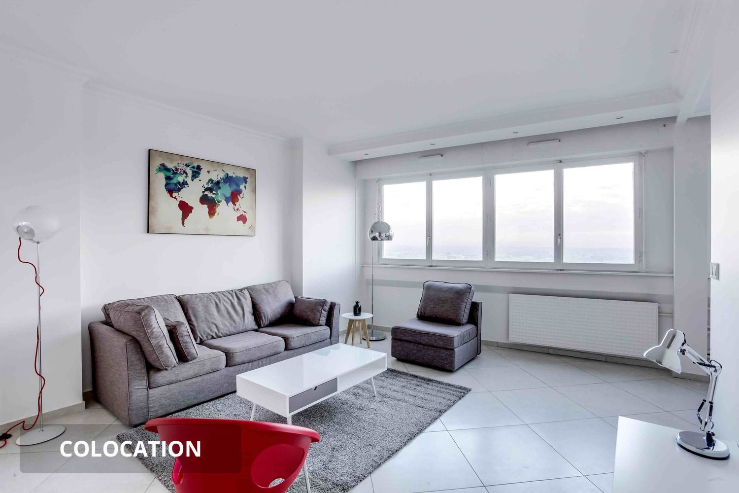 
                                                Colocation
                                                 Chambre 2 -  1 chambre disponible en colocation