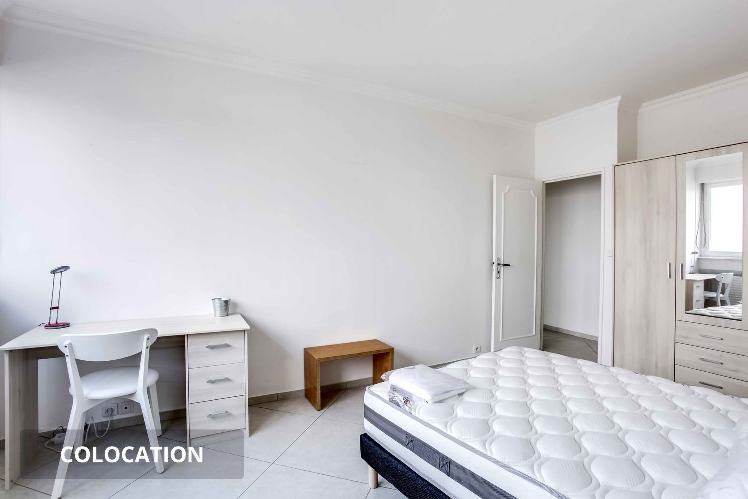 
                                                Colocation
                                                 Chambre 2 -  1 chambre disponible en colocation