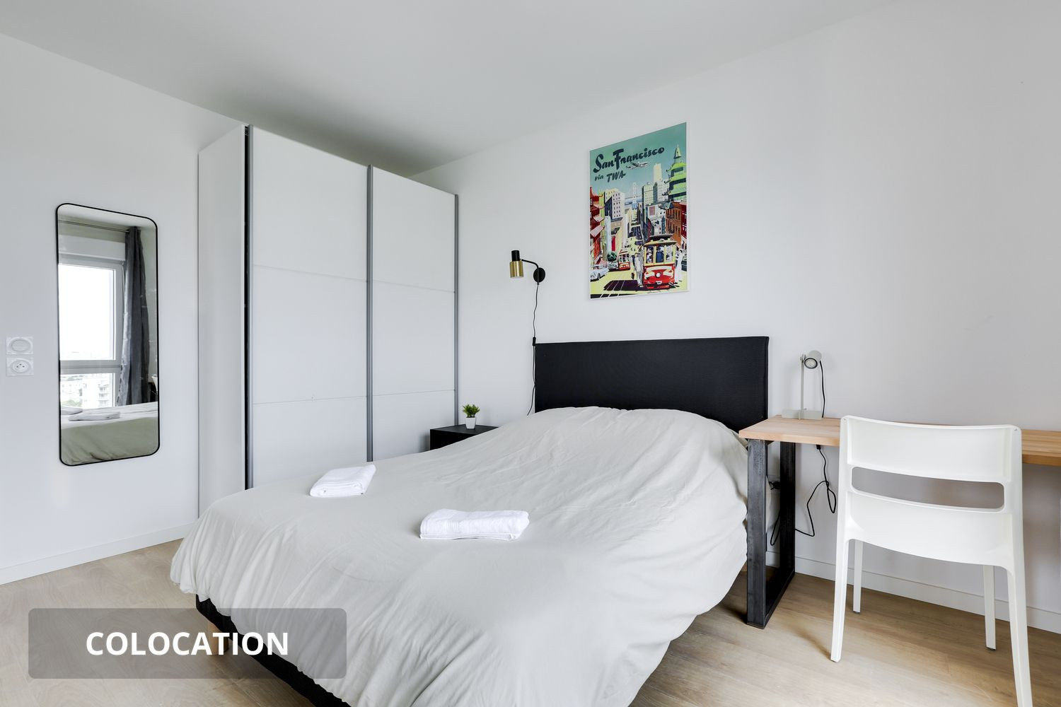 
                                                Colocation
                                                 Chambre 3 -  1 chambre disponible en colocation