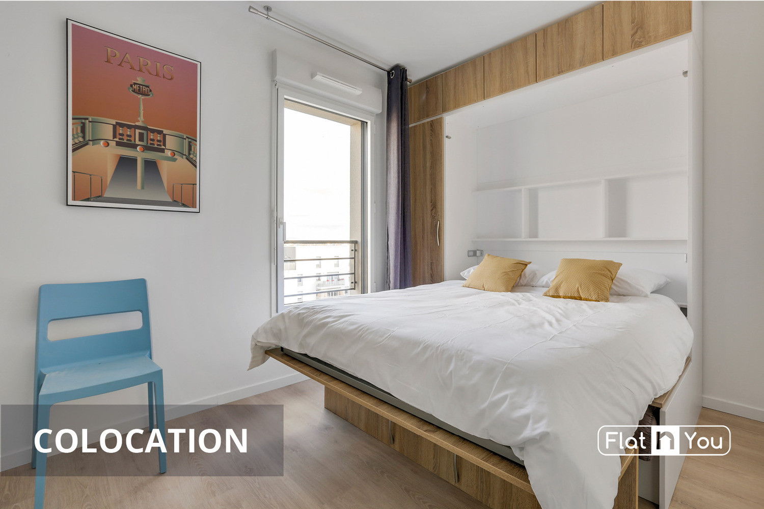 
                                                Colocation
                                                 Chambre 3 -  1 chambre disponible en colocation