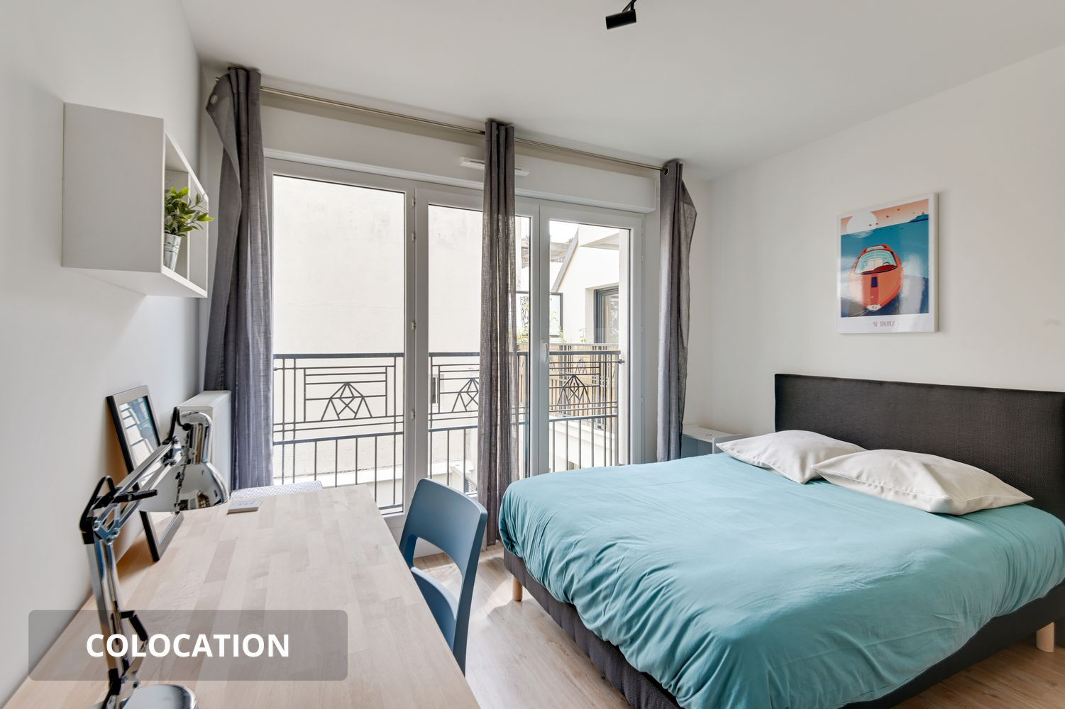 
                                                Colocation
                                                 Chambre 4 -  1 chambre disponible en colocation