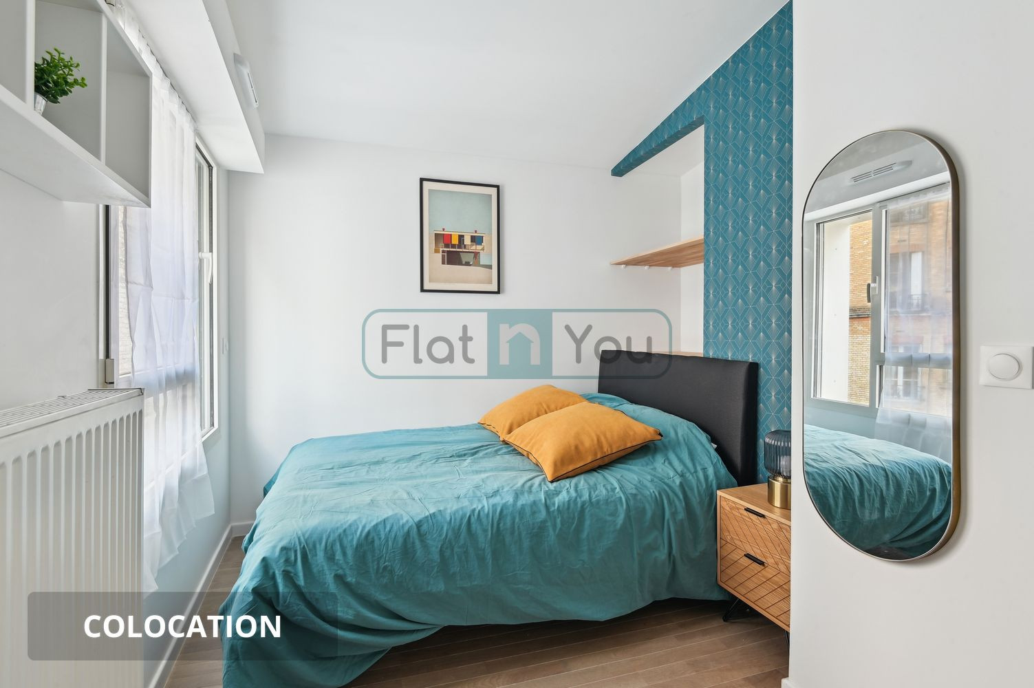 
                                                Colocation
                                                 Chambre 5 -  1 chambre disponible en colocation