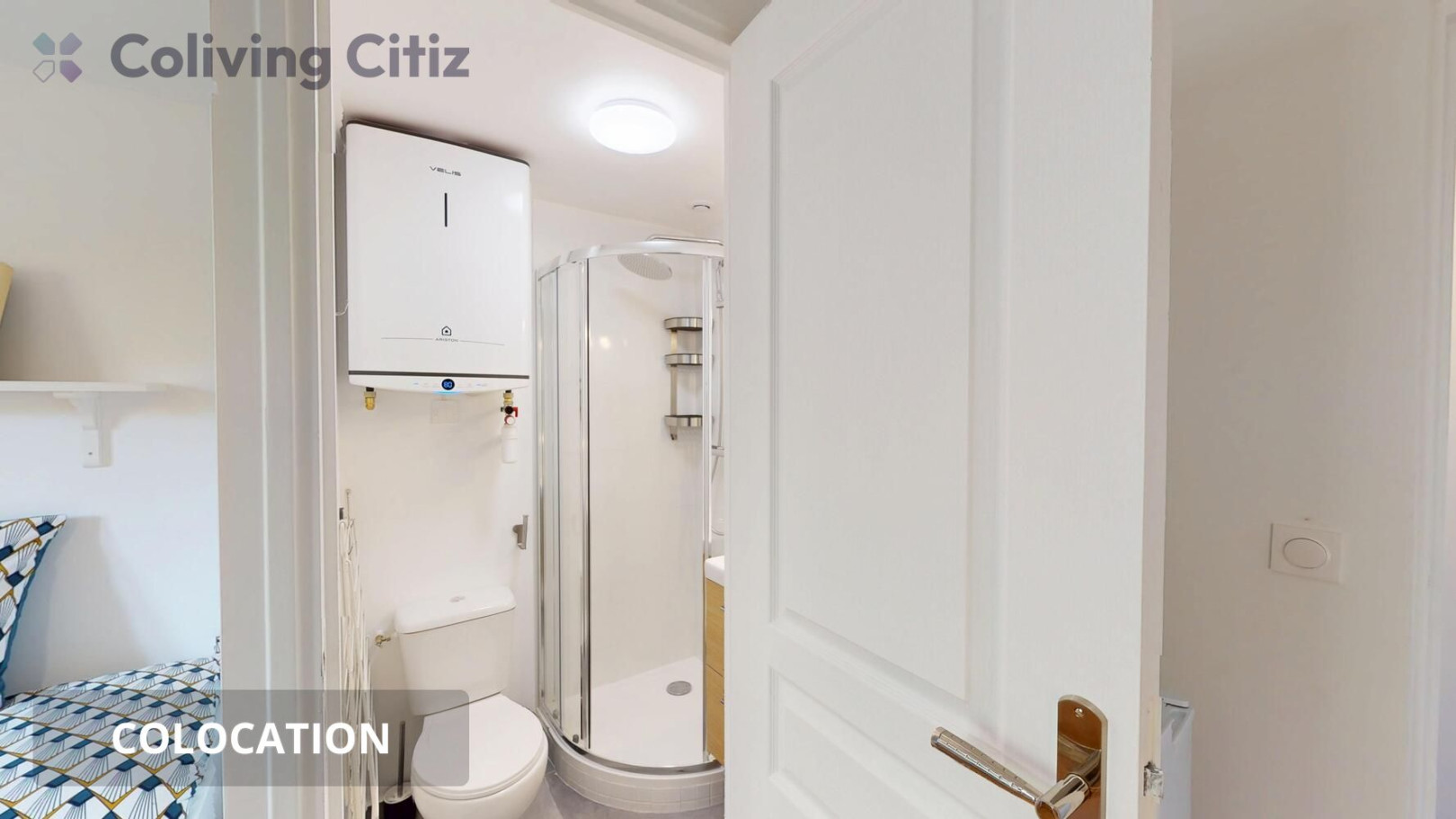 
                                                Colocation
                                                 Chambre avec salle de bain wc