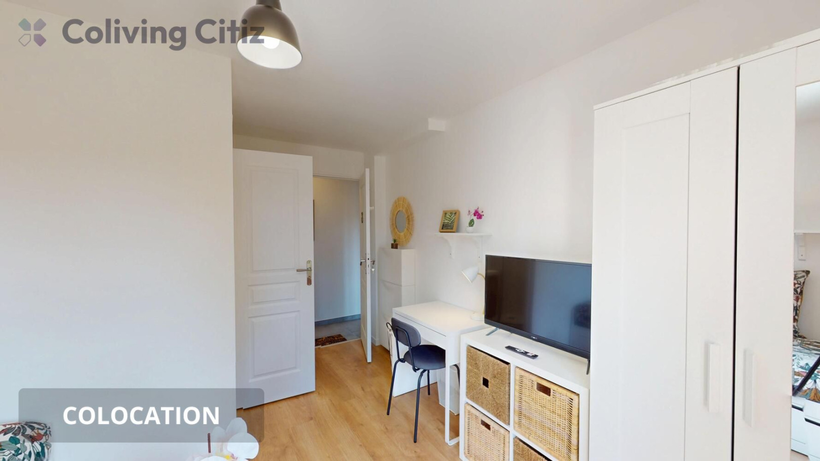 
                                                Colocation
                                                 Chambre avec salle de bain wc