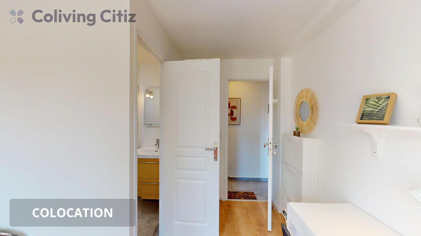 
                                                Colocation
                                                 Chambre avec salle de bain wc