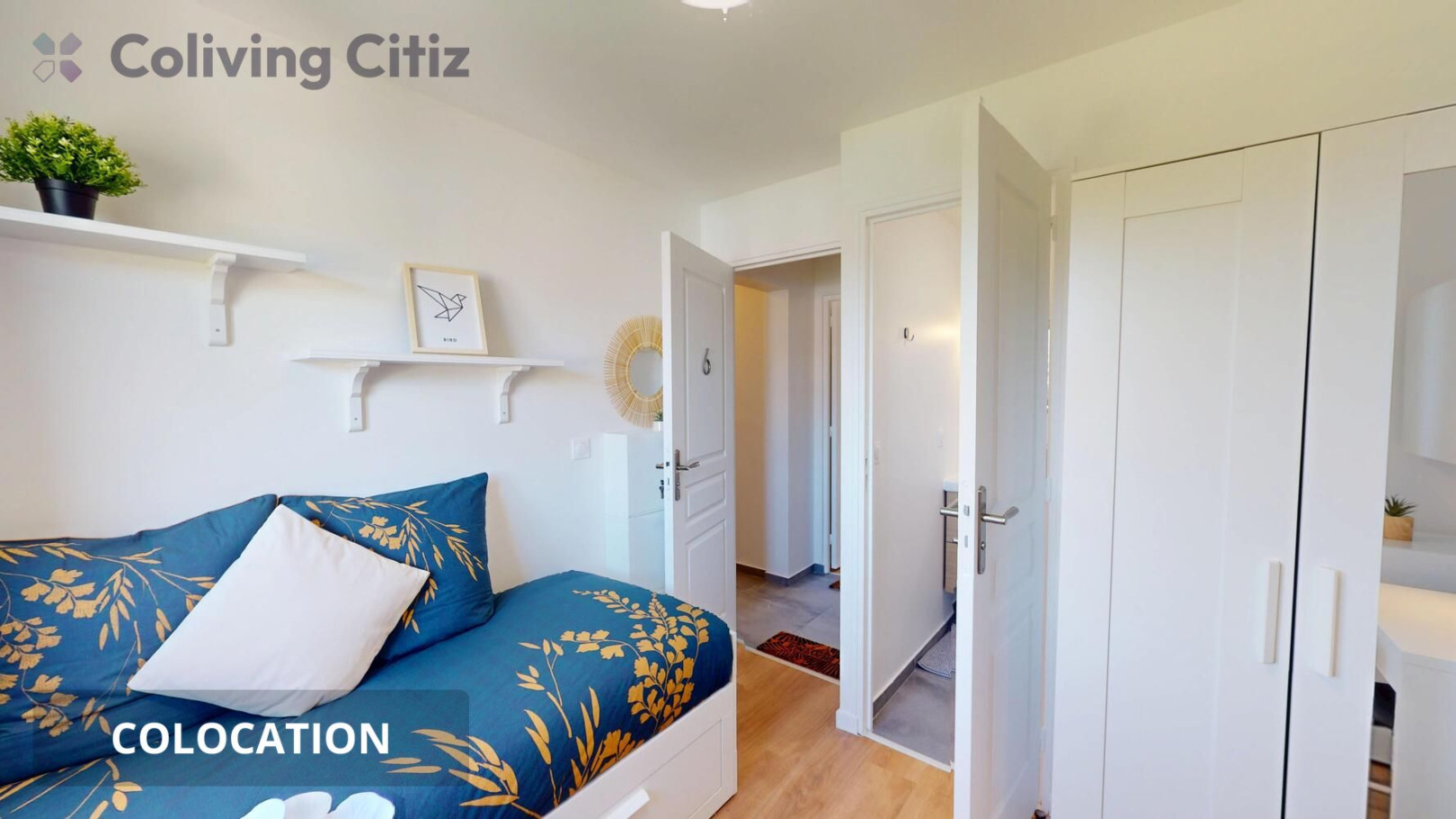 
                                                Colocation
                                                 Chambre avec salle de bain wc