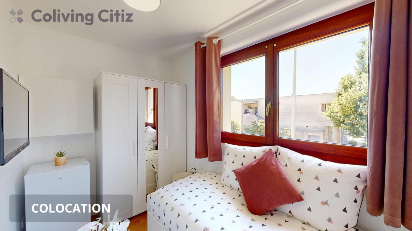 
                                                Colocation
                                                 Chambre avec salle de bain wc