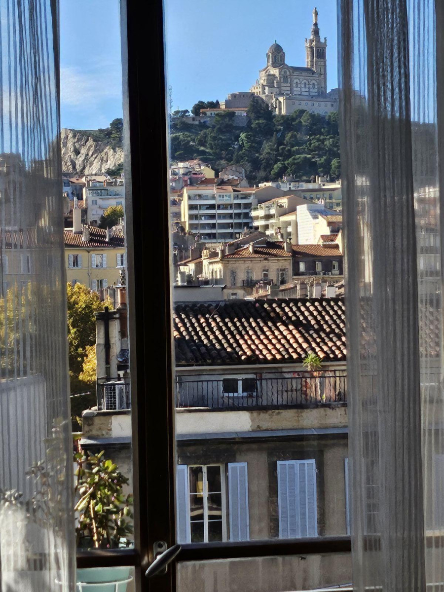 
                                                Colocation
                                                 Chambre avec terrasse vue magique sur Notre Dame.