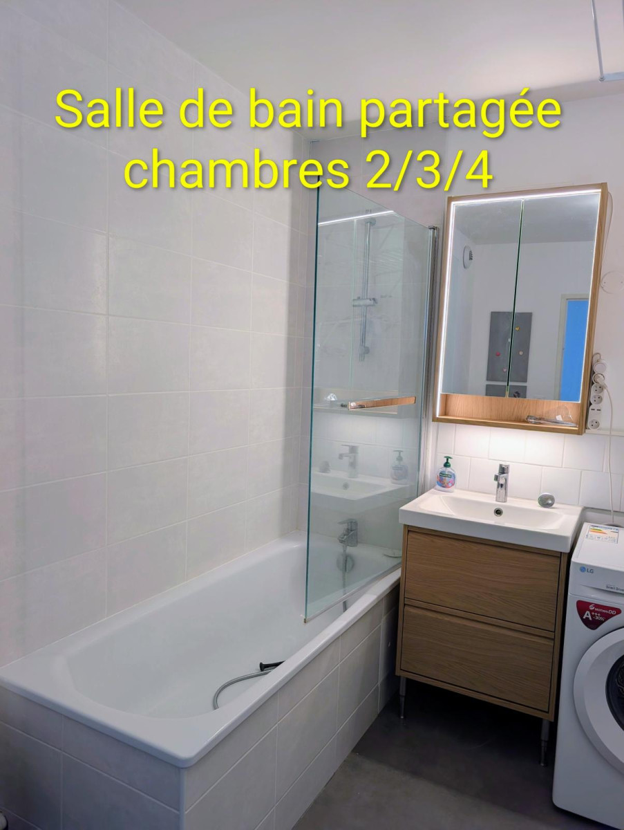 
                                                Colocation
                                                 Chambre colocation 450€ cc proche métro /facultés