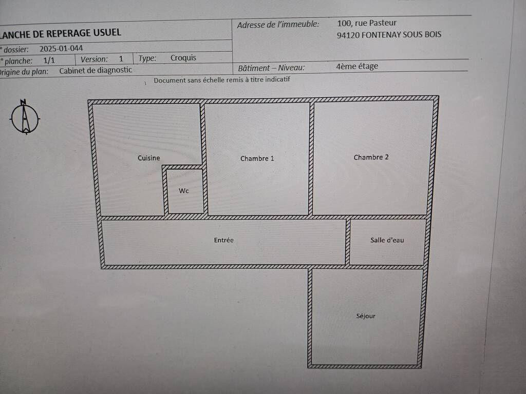 
                                                Colocation
                                                 Chambre dans une colocation 56,80 m² Fontenay