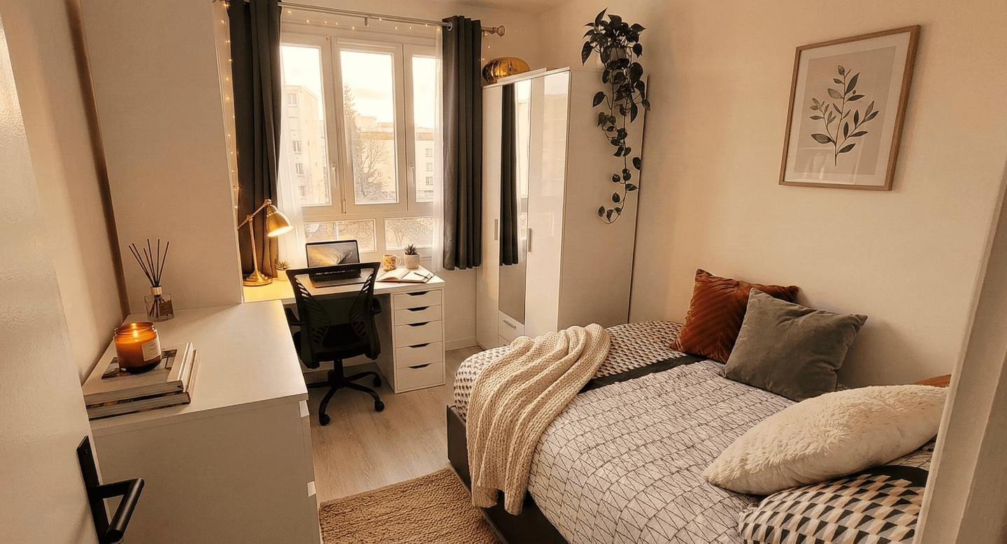 
                                                Colocation
                                                 Chambre en coloc rénovée avec jardin et parking
