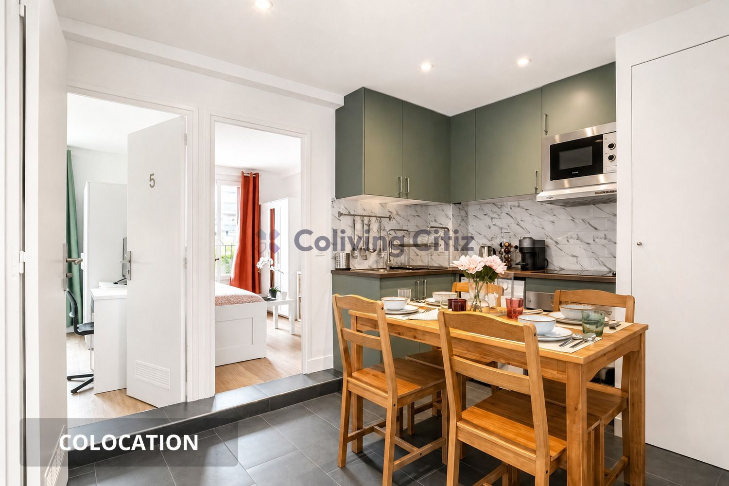 
                                                Colocation
                                                 Chambre en colocation