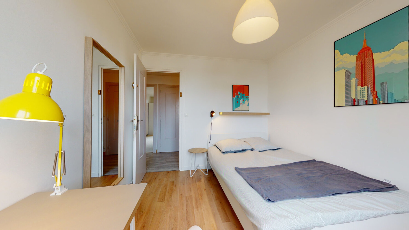 
                                                Colocation
                                                 Chambre en colocation appartement meublé