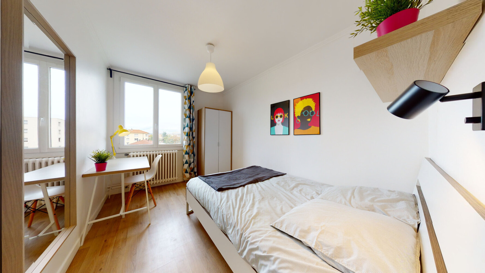 
                                                Colocation
                                                 Chambre en colocation appartement meublé