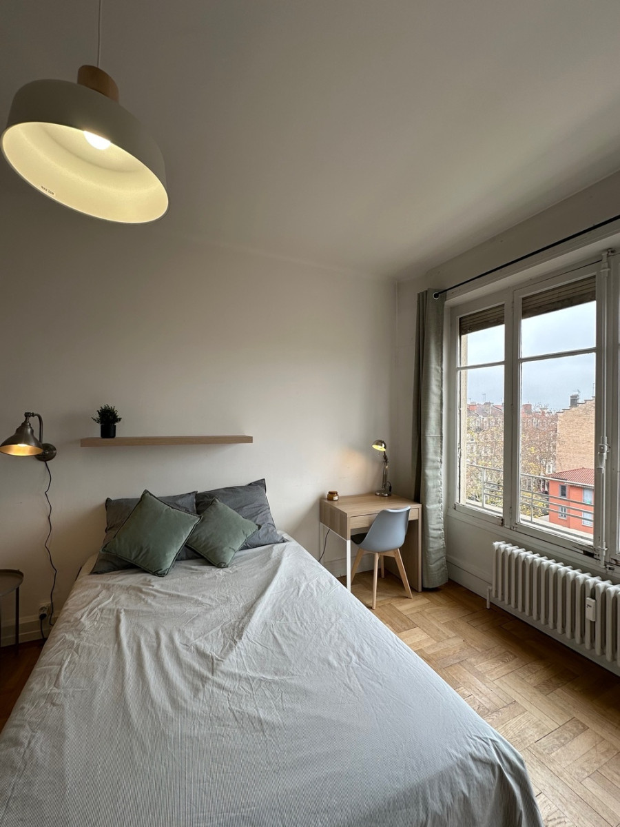 
                                                Colocation
                                                 Chambre en colocation appartement meublé
