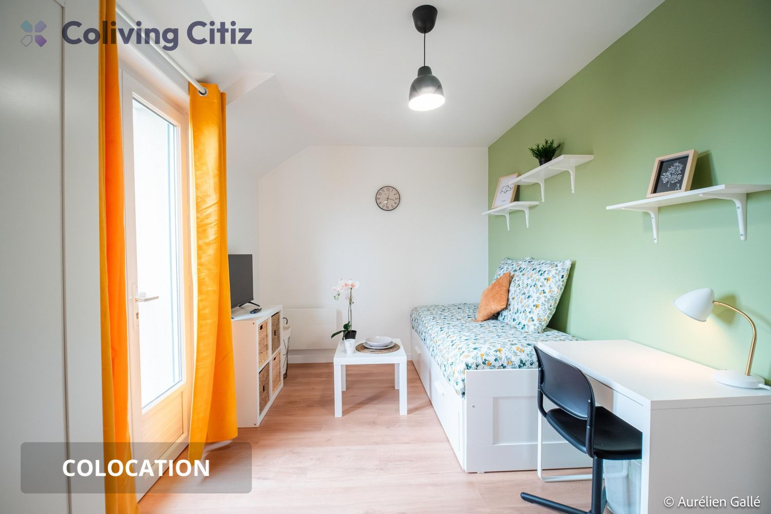 
                                                Colocation
                                                 Chambre meublée avec salle de bain & WC