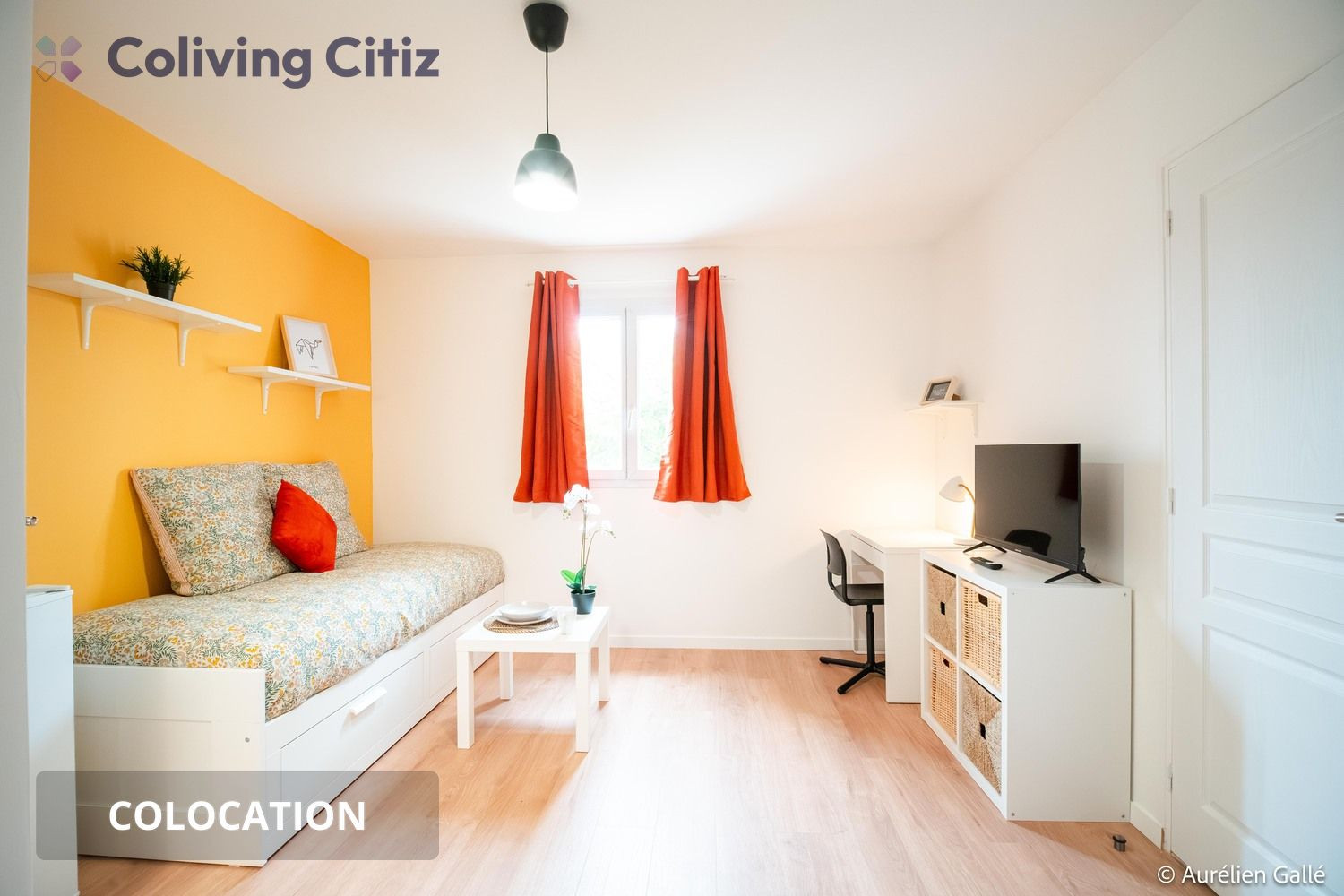 
                                                Colocation
                                                 Chambre meublée avec salle de bain & WC