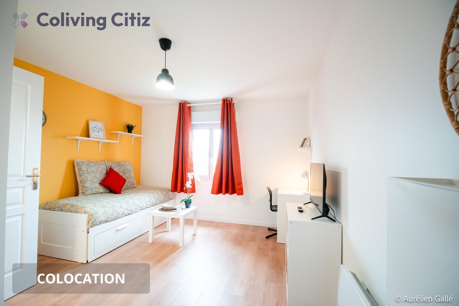 
                                                Colocation
                                                 Chambre meublée avec salle de bain & WC