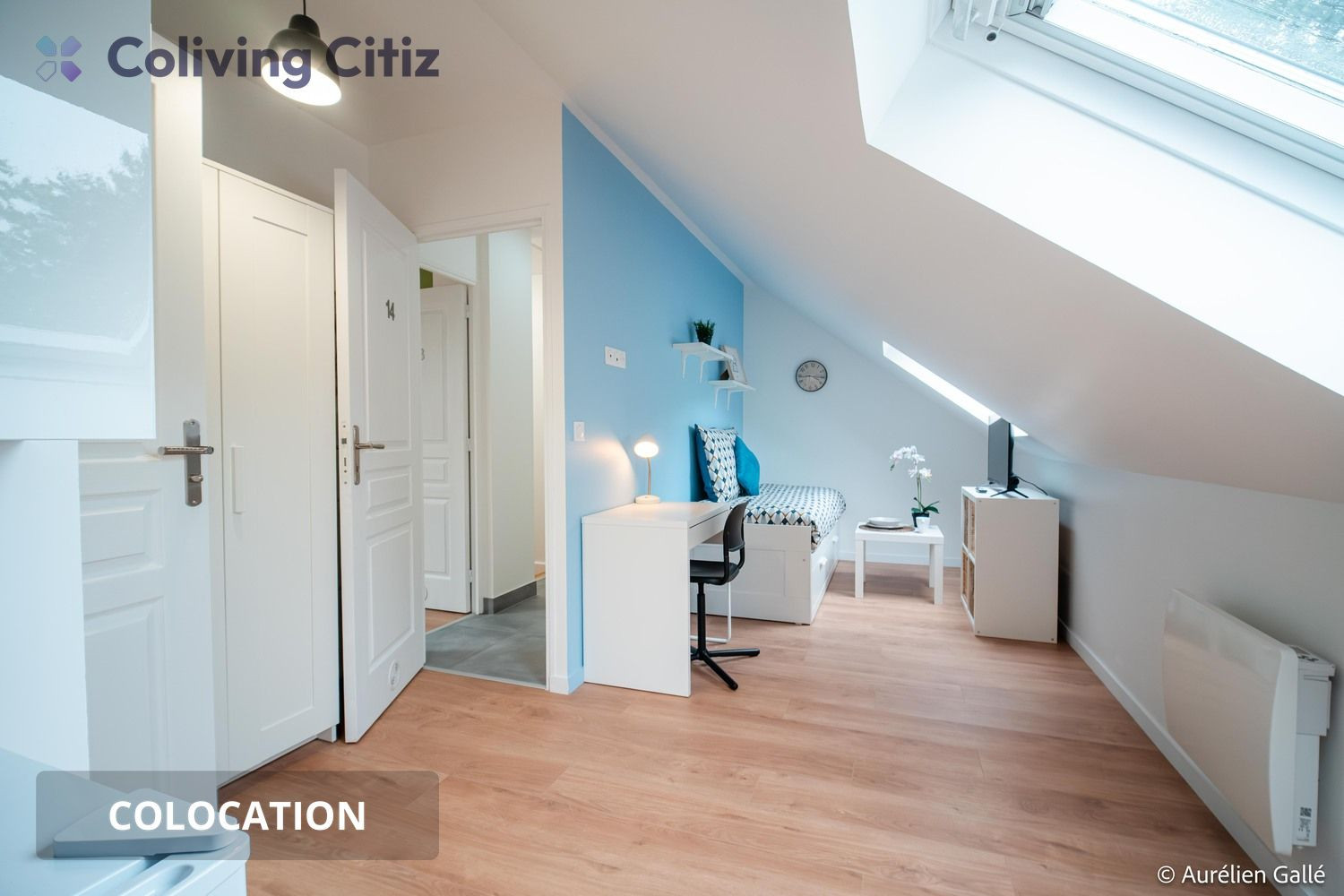 
                                                Colocation
                                                 Chambre meublée avec salle de bain & WC