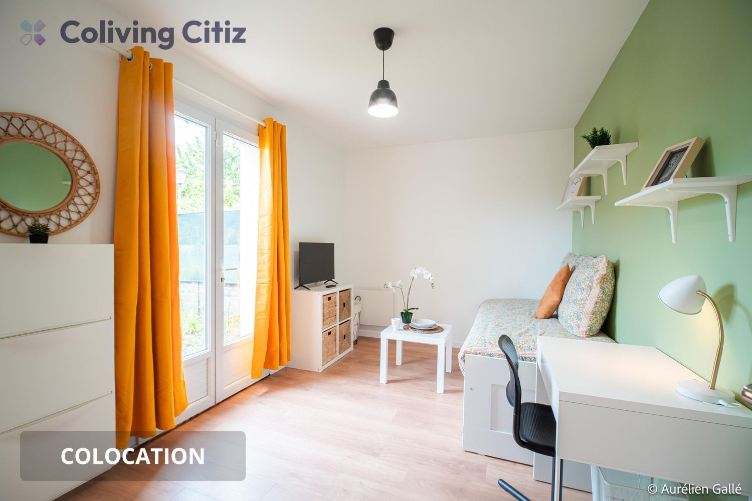 
                                                Colocation
                                                 Chambre meublée avec salle de bain & WC