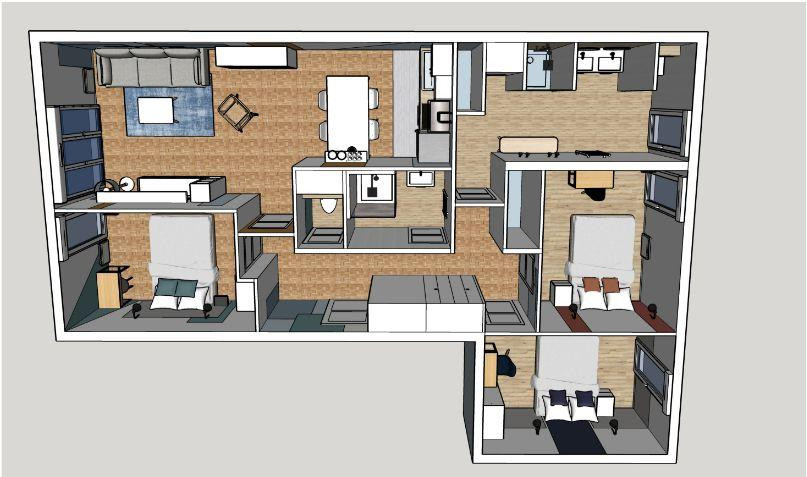 
                                                Colocation
                                                 Chambre meublée dans colocation refaite à neuf