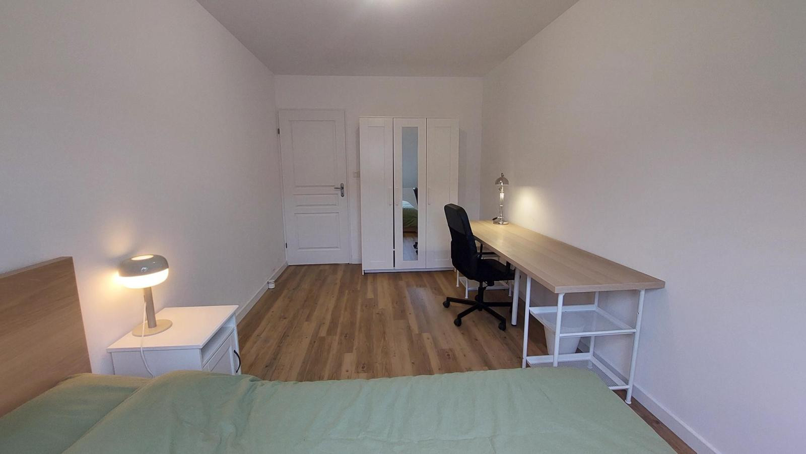 
                                                Colocation
                                                 Chambre meublée dans une coloc – Maison jardin