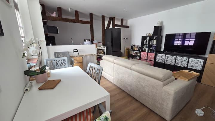 
                                                Colocation
                                                 Chambre meublée en appartement 53 m2 centre-ville