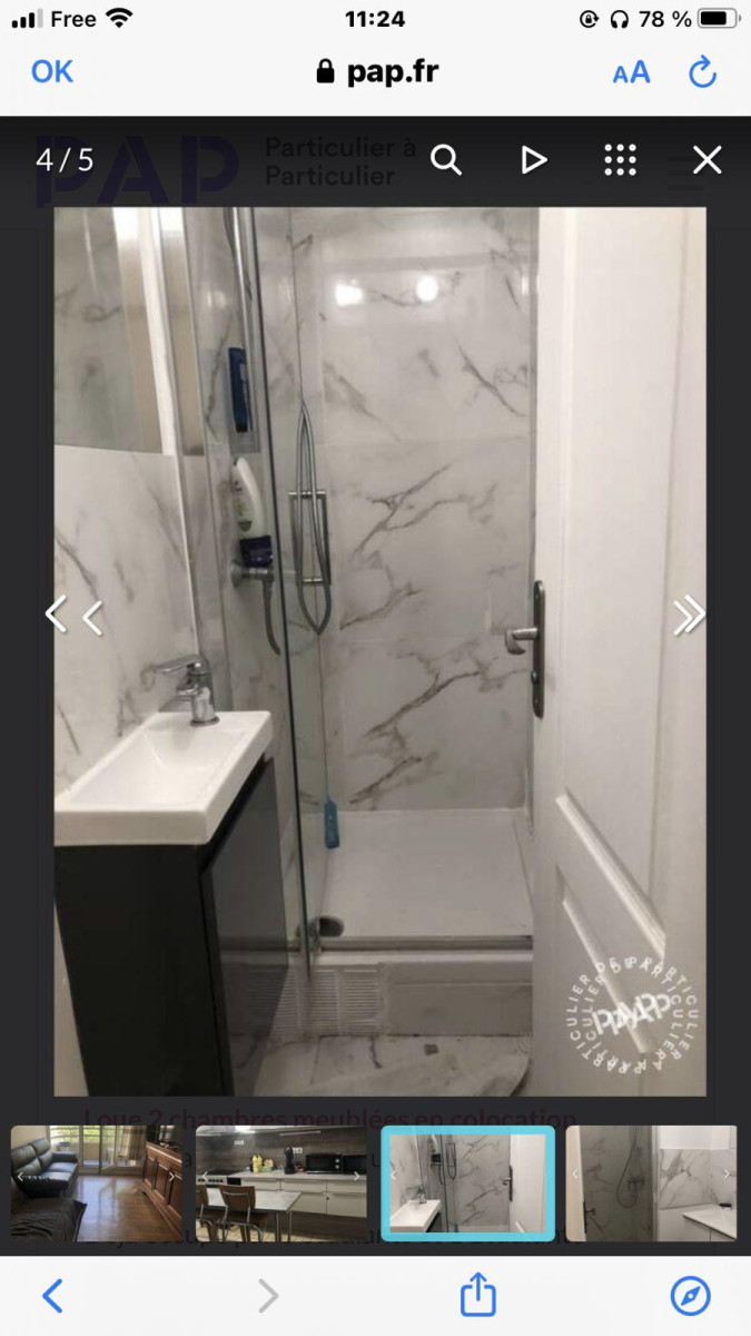 
                                                Colocation
                                                 Chambre meublée en colocation