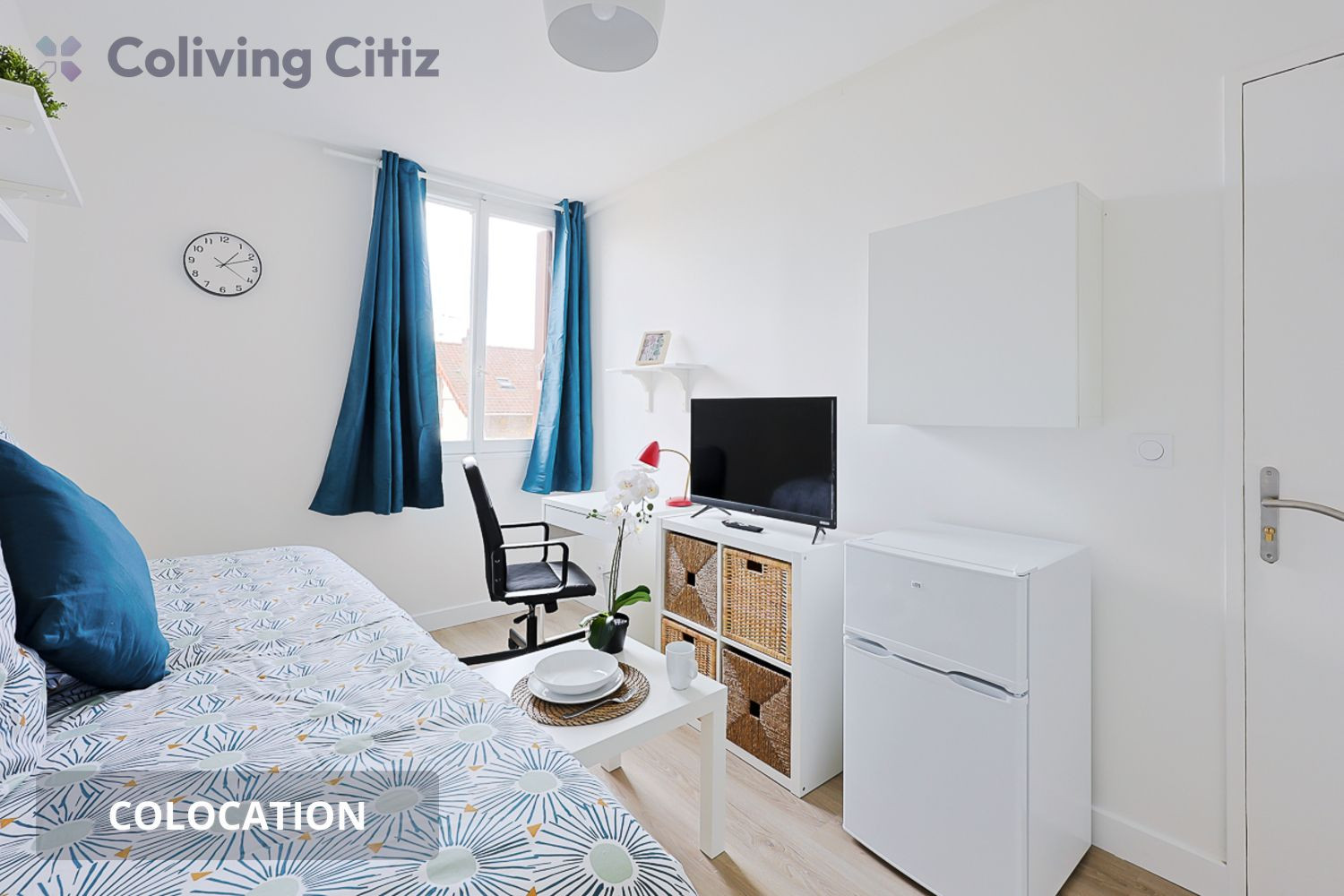 
                                                Colocation
                                                 Chambre meublée en colocation