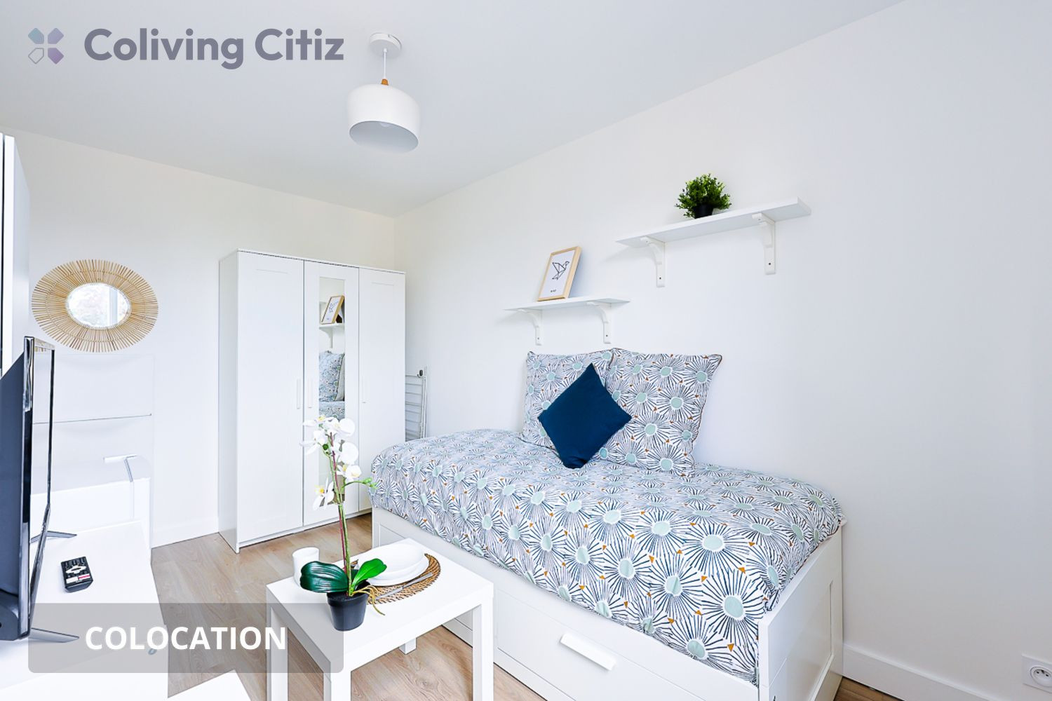 
                                                Colocation
                                                 Chambre meublée en colocation