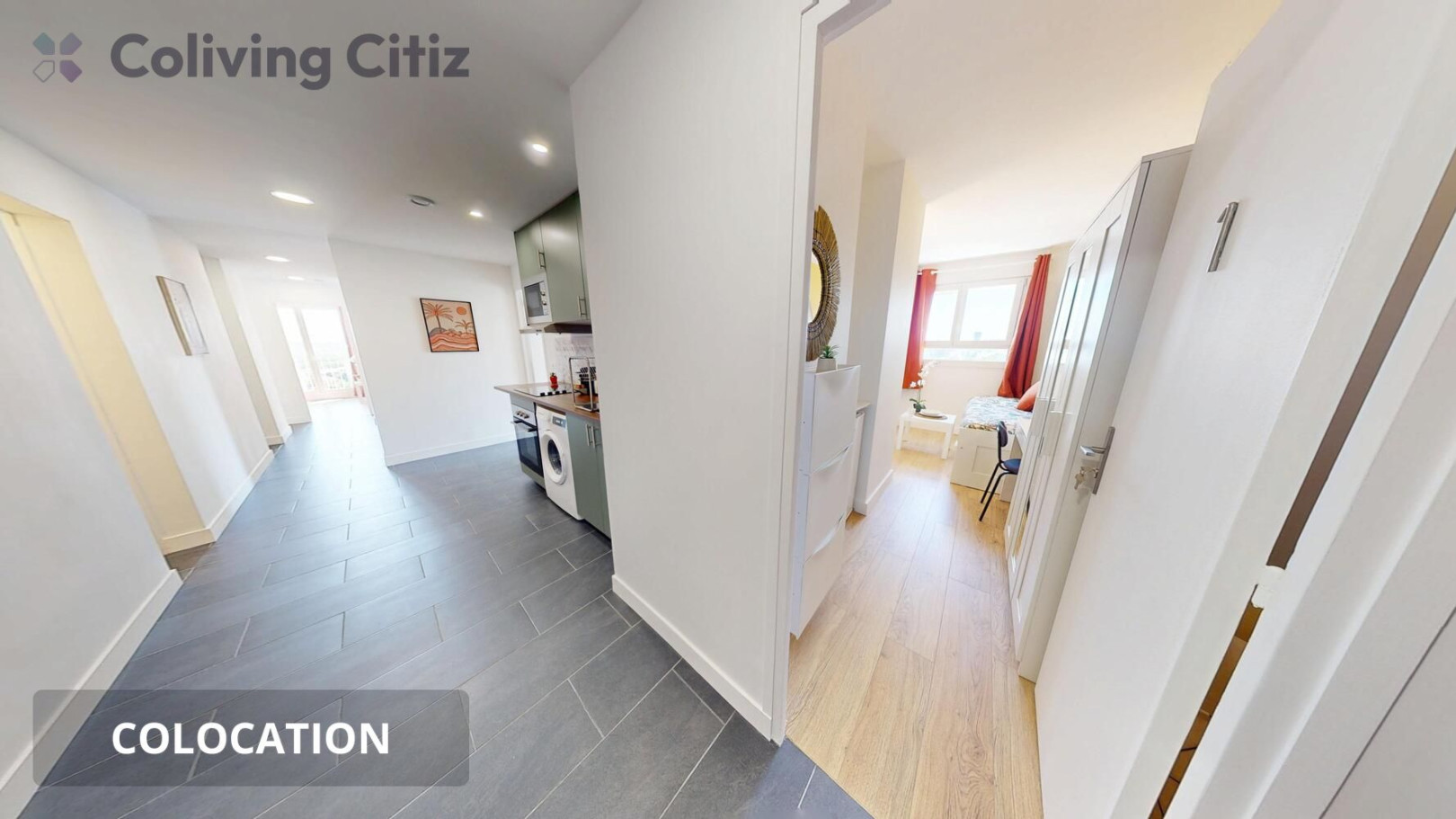 
                                                Colocation
                                                 Chambre meublée en colocation